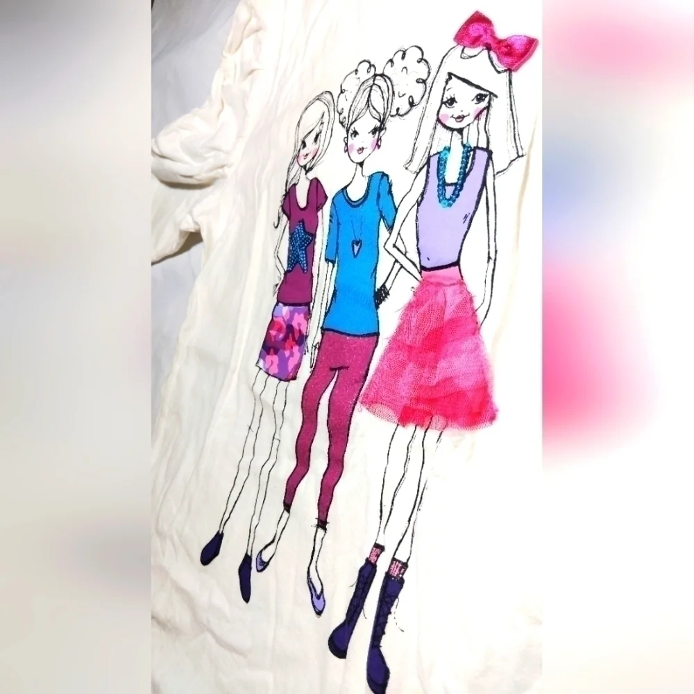 The Children's Place Girls Squad 3/4 Sleeve T-Shirt